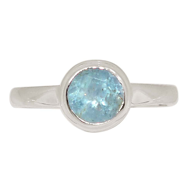 Aquamarine Faceted Ring - AQFR2166