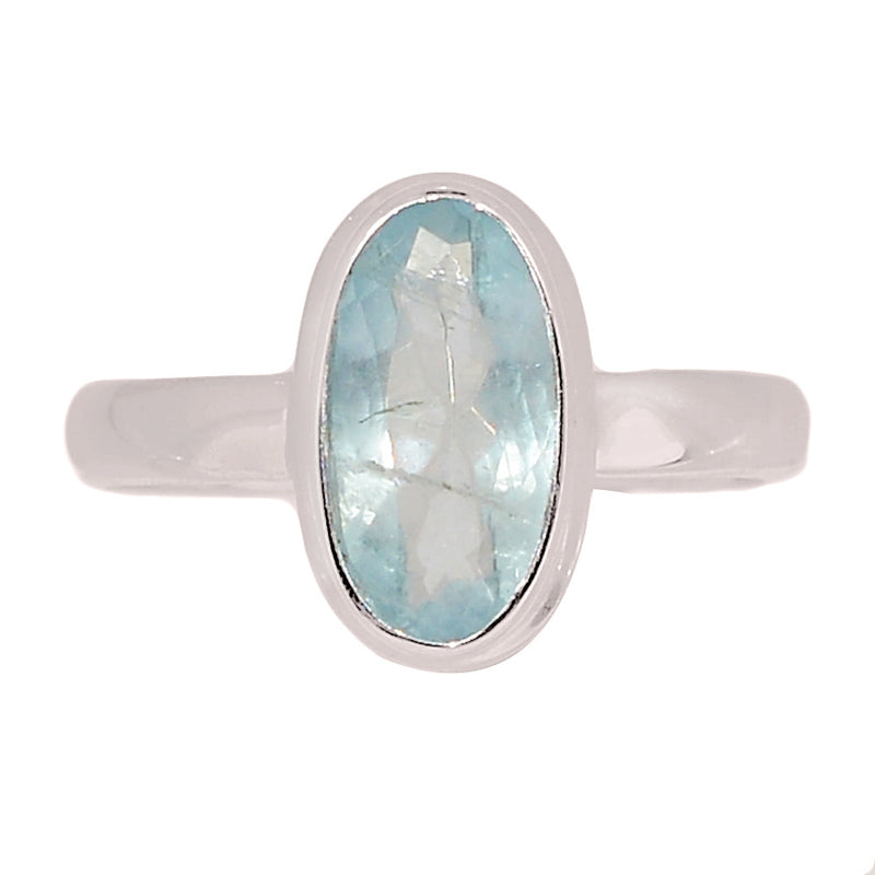 Aquamarine Faceted Ring - AQFR2180