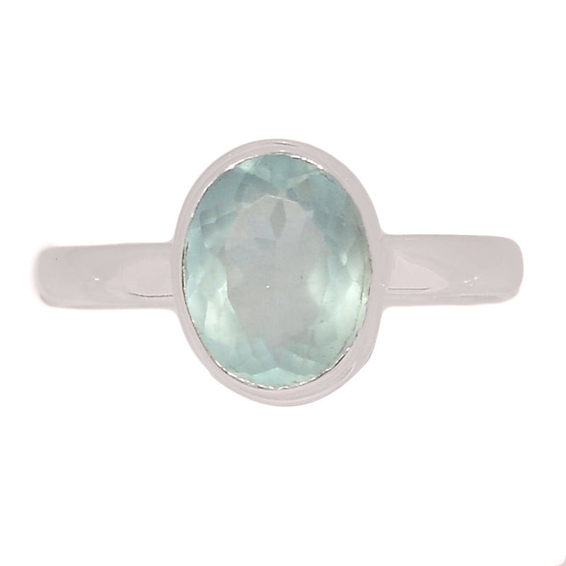 Aquamarine Faceted Ring - AQFR2186