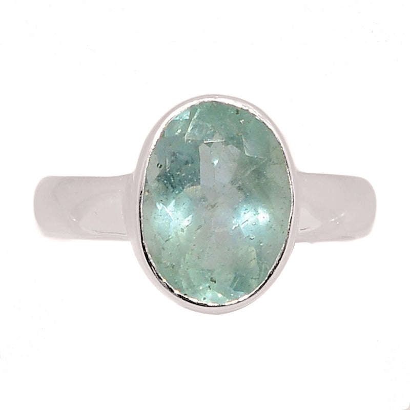 Aquamarine Faceted Ring - AQFR2187