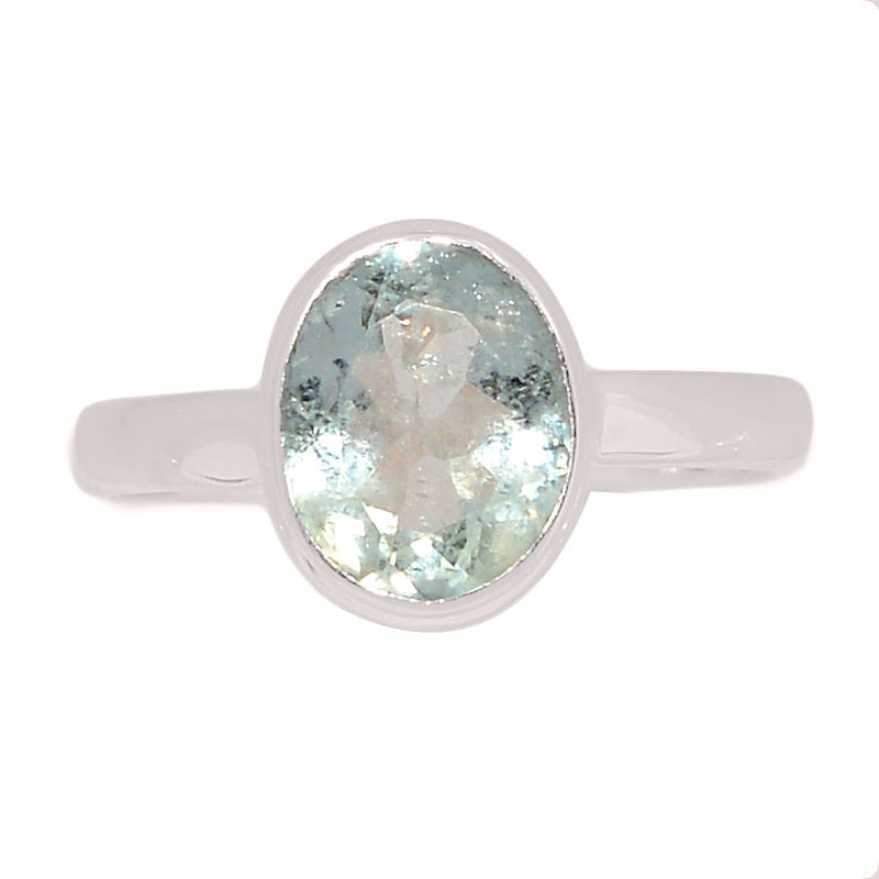 Aquamarine Faceted Ring - AQFR2191