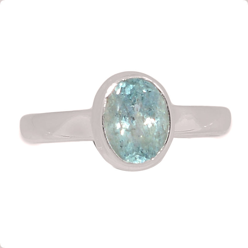 Aquamarine Faceted Ring - AQFR2192