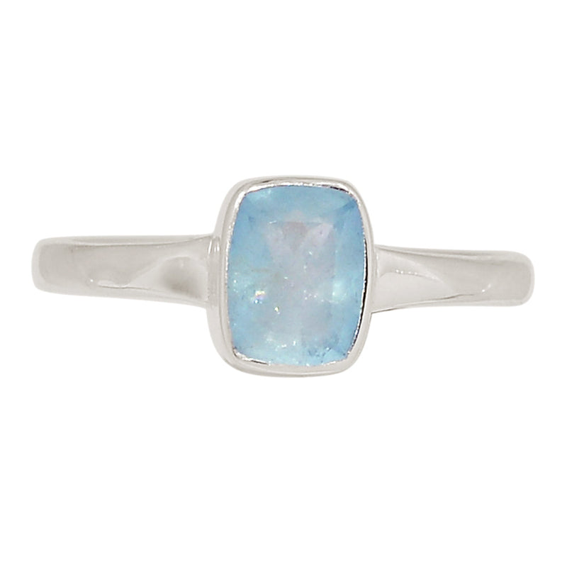 Aquamarine Faceted Ring - AQFR6
