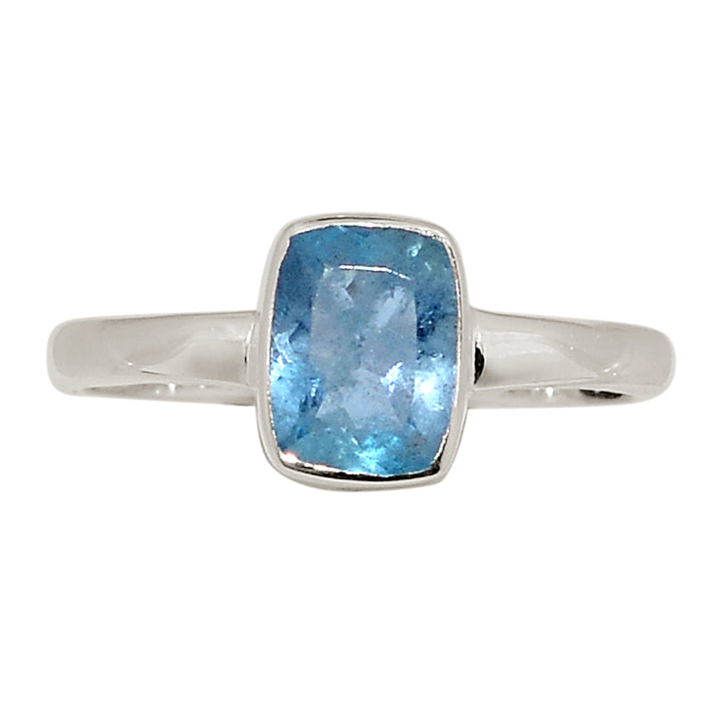 Aquamarine Faceted Ring - AQFR8