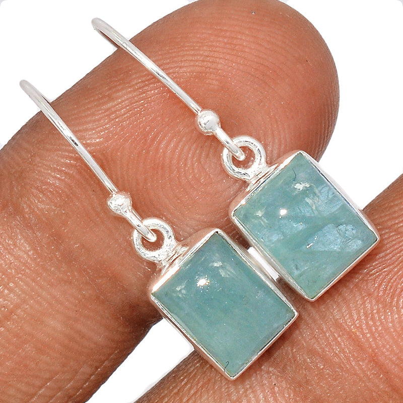 1.1" Aquamarine Earrings - AQME683
