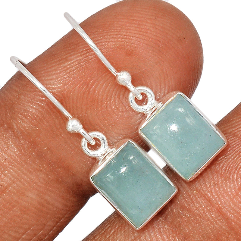 1.1" Aquamarine Earrings - AQME687