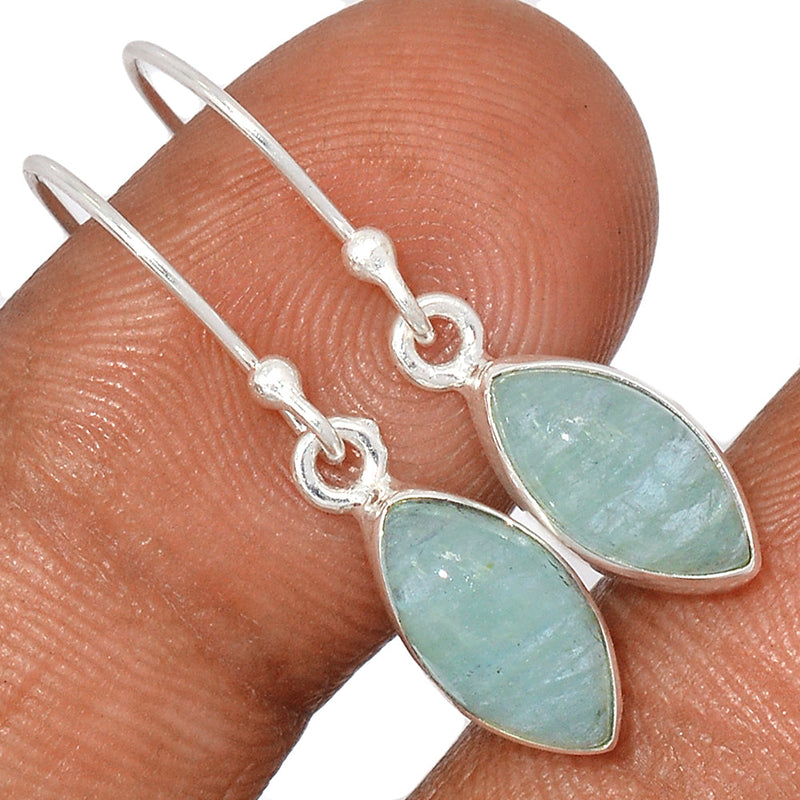 1.2" Aquamarine Earrings - AQME696