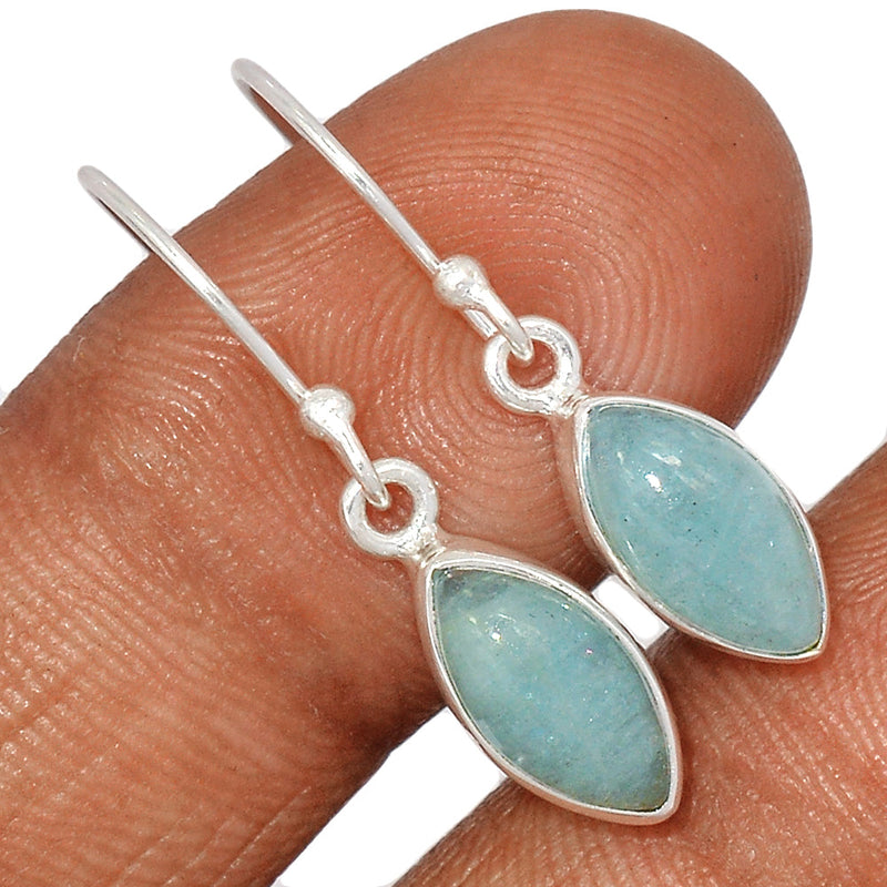 1.2" Aquamarine Earrings - AQME701