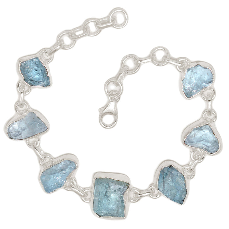 8.3" Aquamarine Rough Bracelets - AQRB77