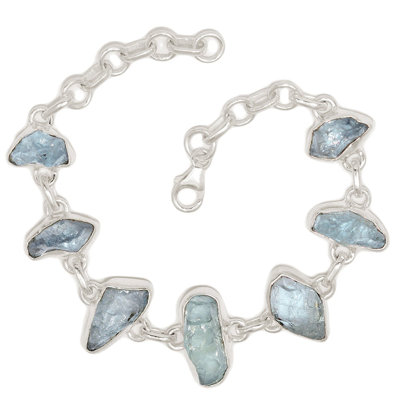 8.3" Aquamarine Rough Bracelets - AQRB78