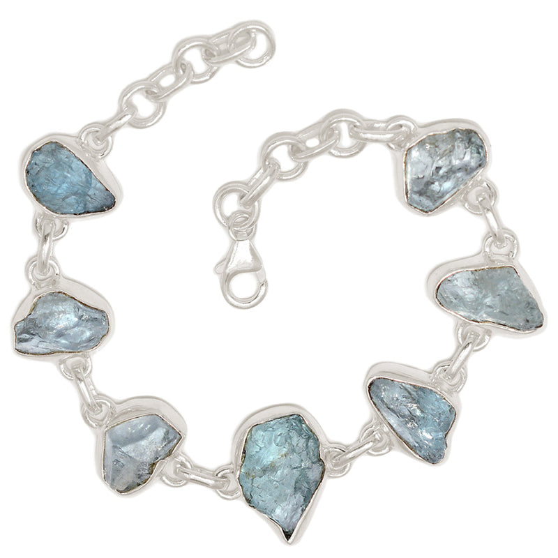 8.3" Aquamarine Rough Bracelets - AQRB80