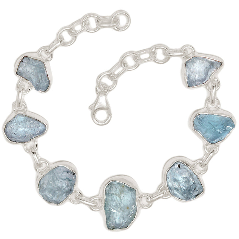 8.3" Aquamarine Rough Bracelets - AQRB81