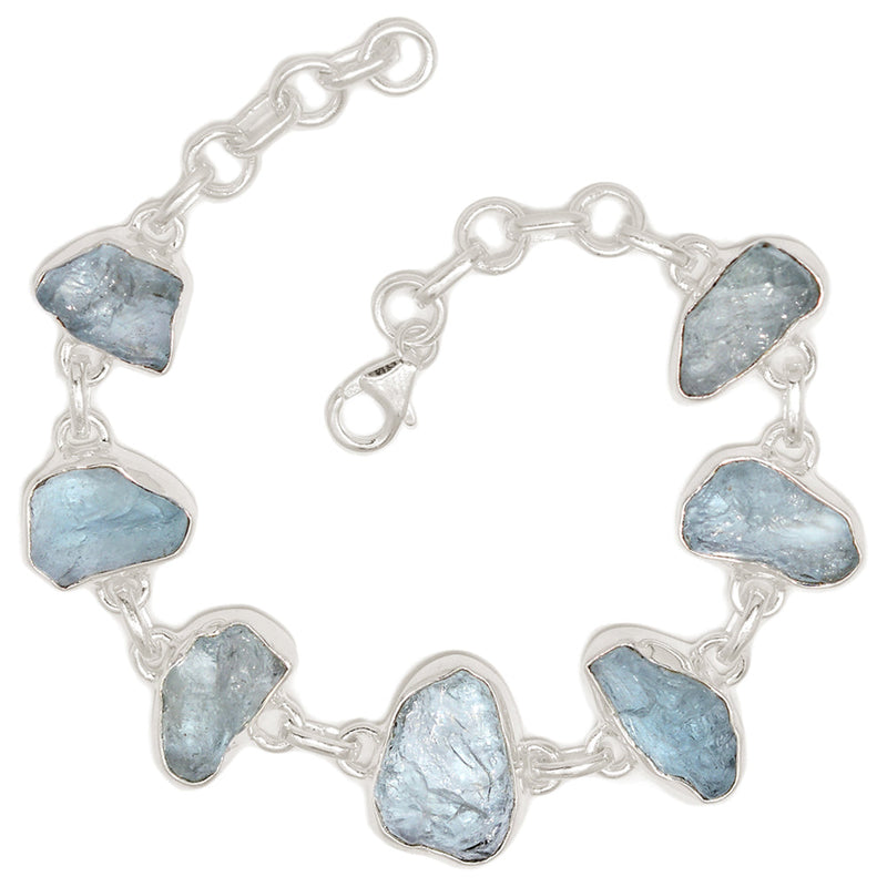 8.3" Aquamarine Rough Bracelets - AQRB82