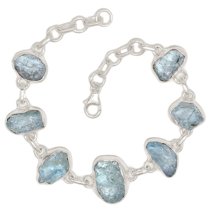8.3" Aquamarine Rough Bracelets - AQRB84