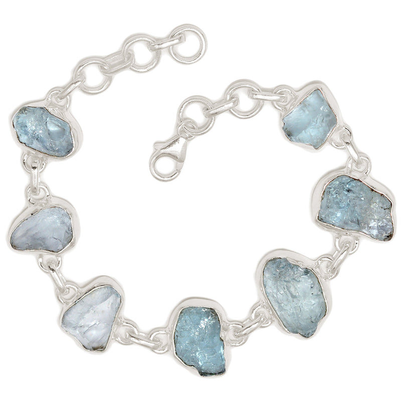 8.2" Aquamarine Rough Bracelets - AQRB87