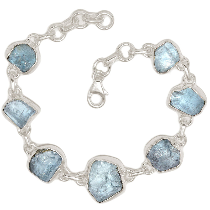 8.1" Aquamarine Rough Bracelets - AQRB89