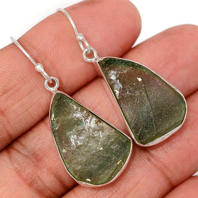 1.6" Ancient Roman Glass Earrings - ARGE28