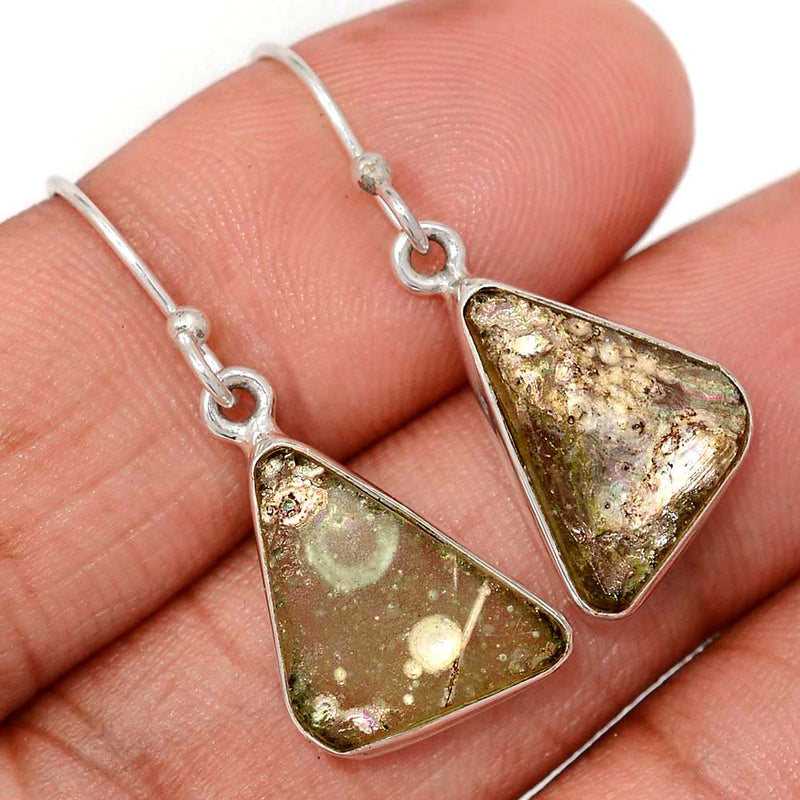 1.3" Ancient Roman Glass Earrings - ARGE33