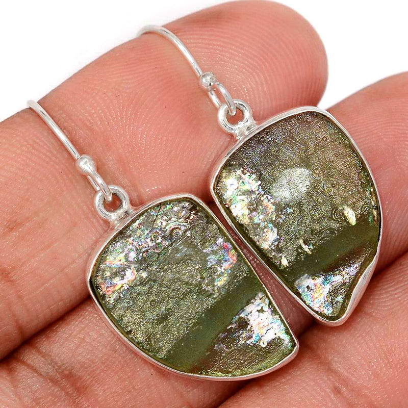1.5" Ancient Roman Glass Earrings - ARGE34
