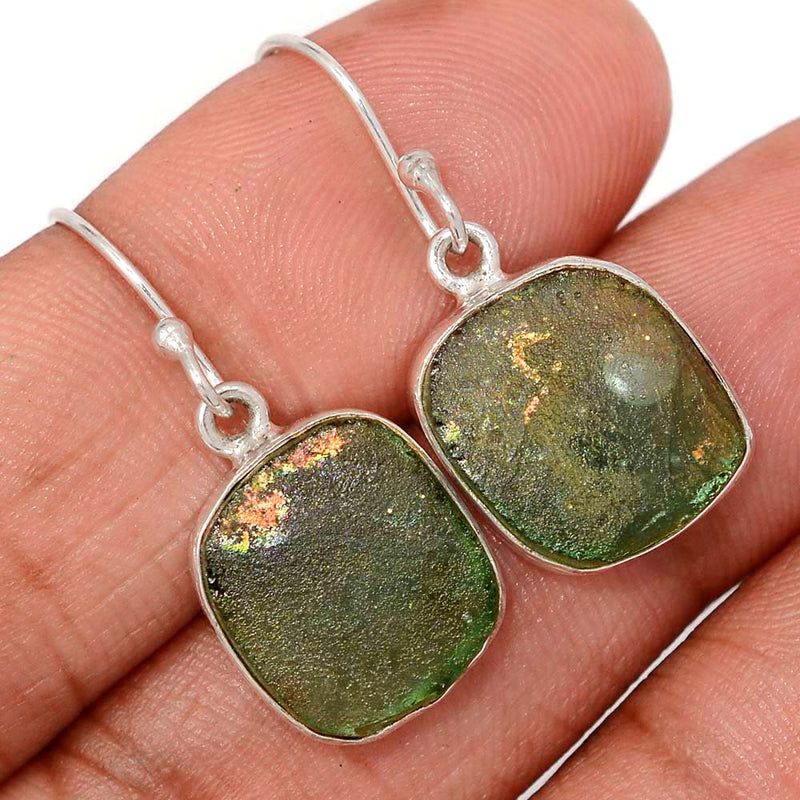 1.2" Ancient Roman Glass Earrings - ARGE39