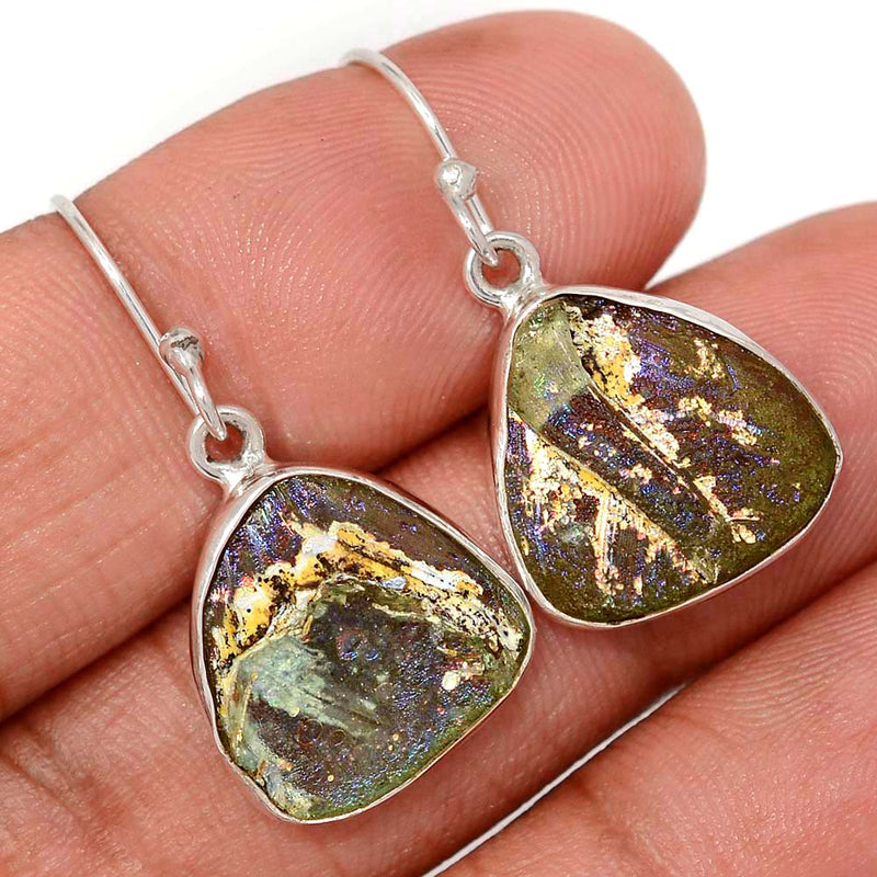 1.3" Ancient Roman Glass Earrings - ARGE40
