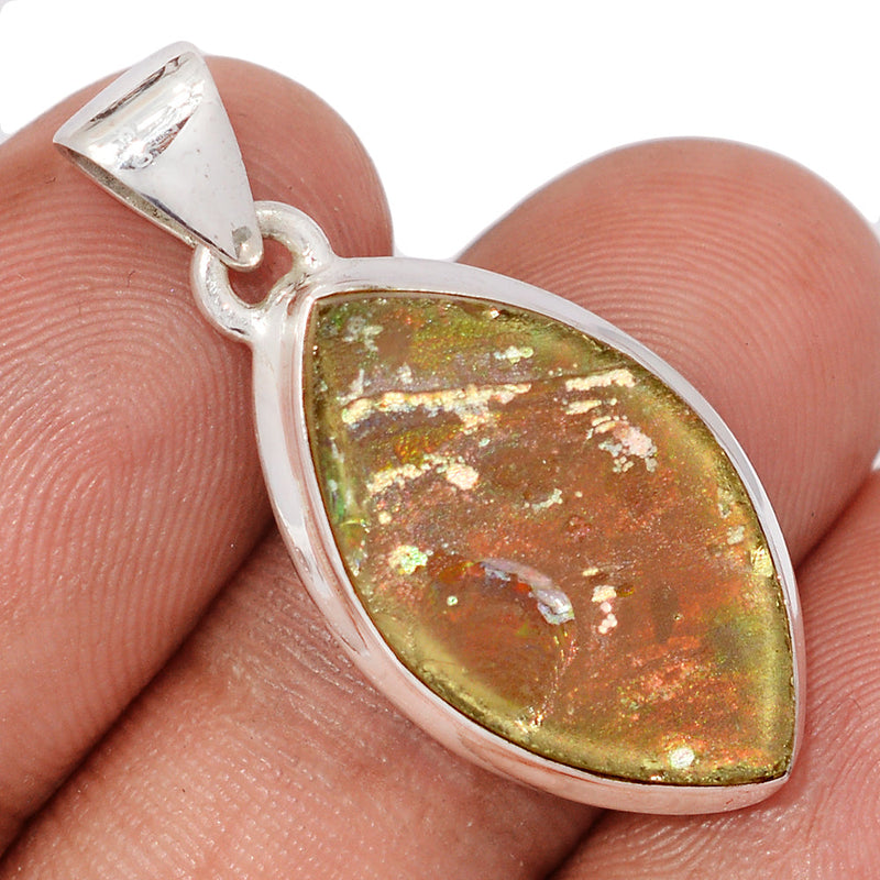 1.3" Ancient Roman Glass Pendants - ARGP291