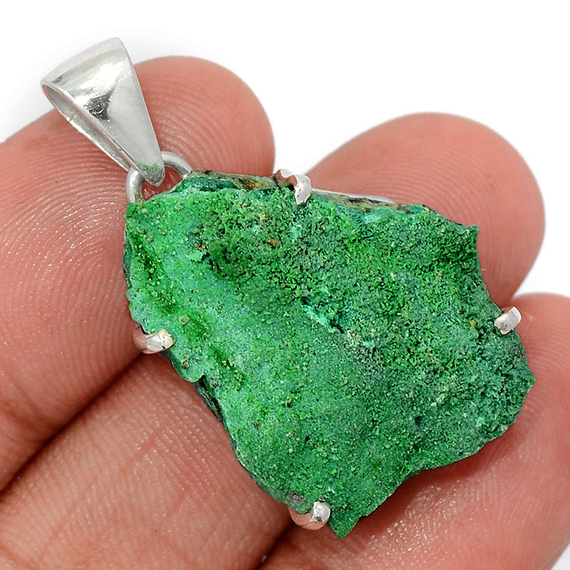 1.5" Claw - Atacamite Rough Pendants - ATMP31