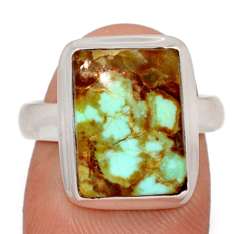Number 8 Mine Turquoise Ring - ATQR371