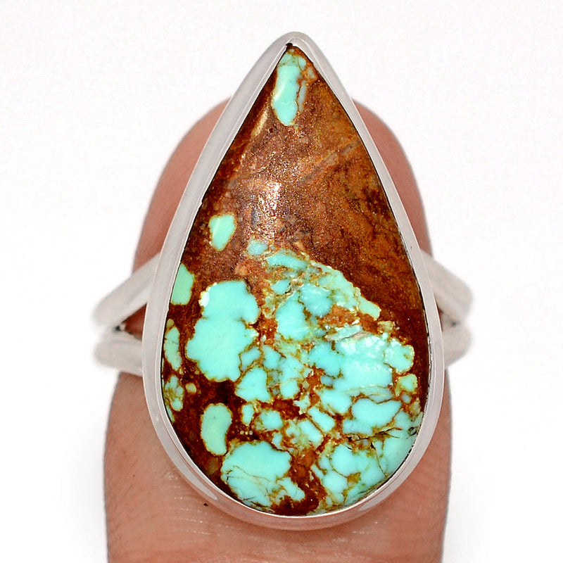 Number 8 Mine Turquoise Ring - ATQR380