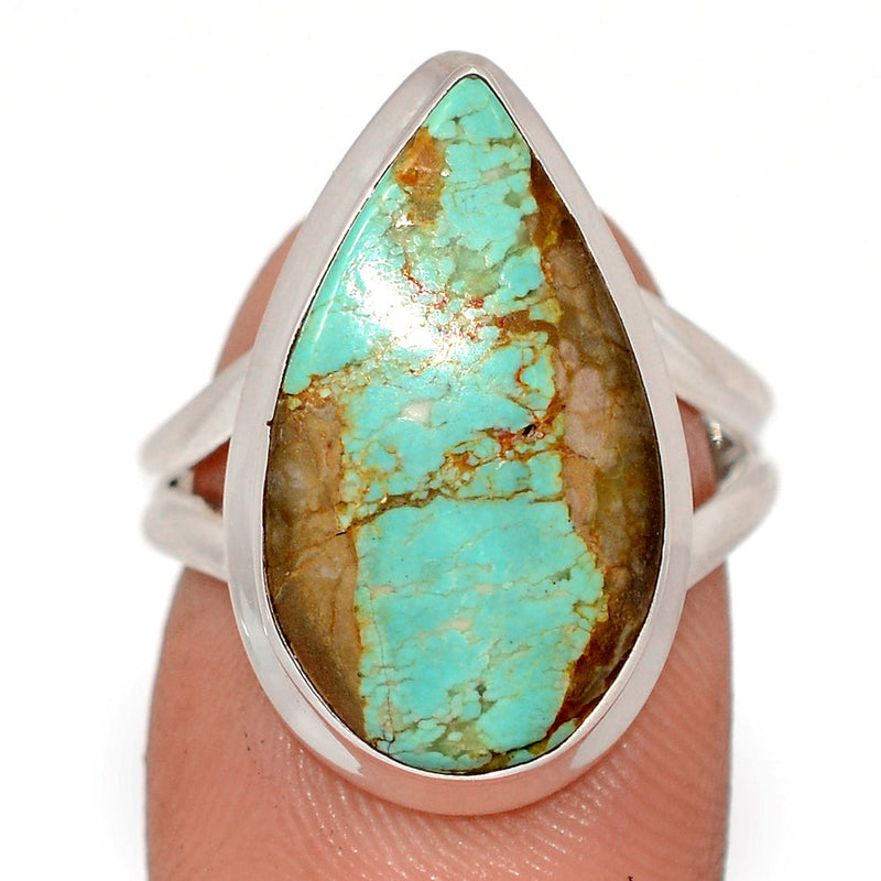 Number 8 Mine Turquoise Ring - ATQR386