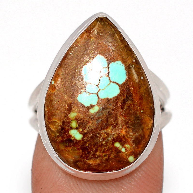 Number 8 Mine Turquoise Ring - ATQR389