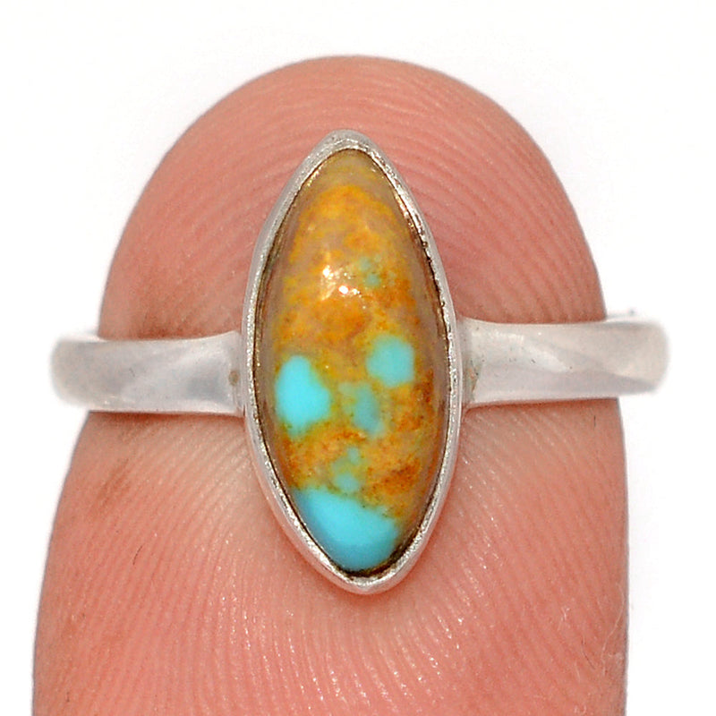 Number 8 Mine Turquoise Ring - ATQR414