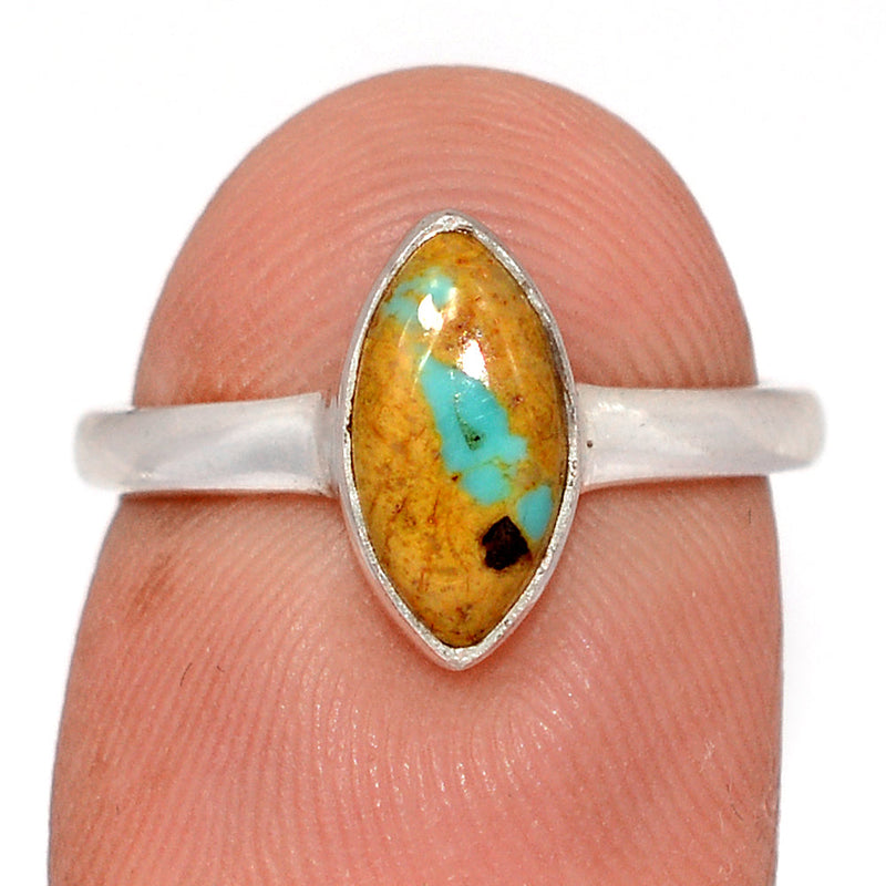 Number 8 Mine Turquoise Ring - ATQR416