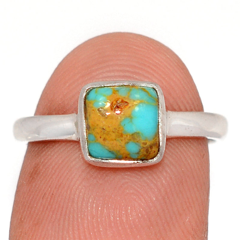 Number 8 Mine Turquoise Ring - ATQR417