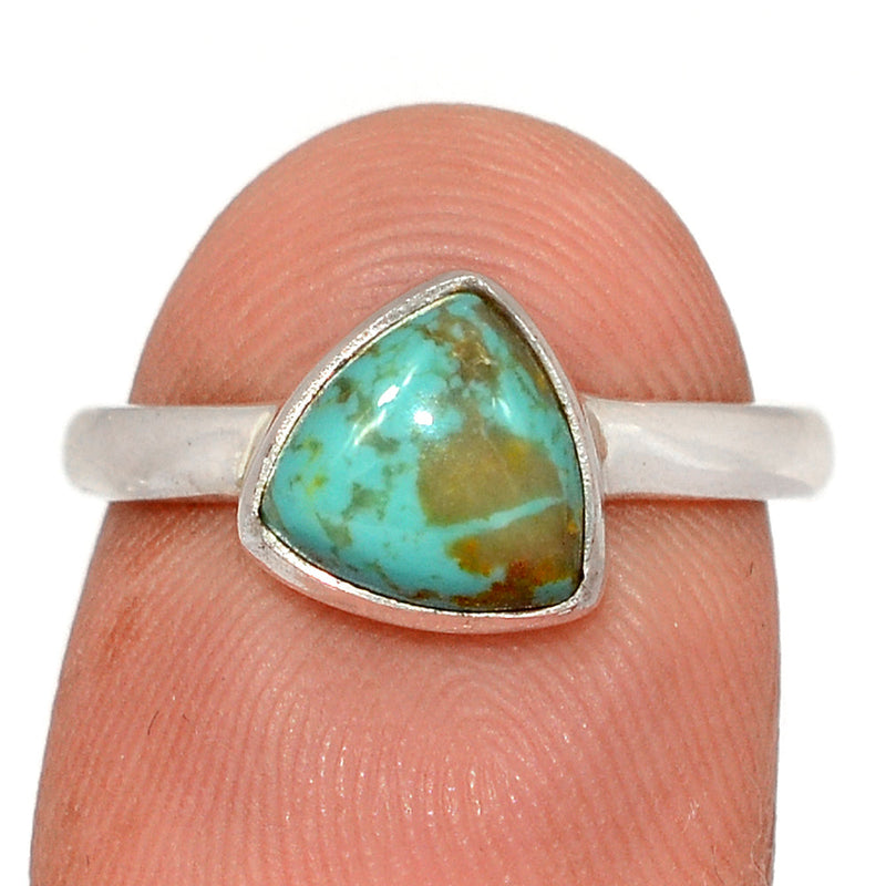 Number 8 Mine Turquoise Ring - ATQR418