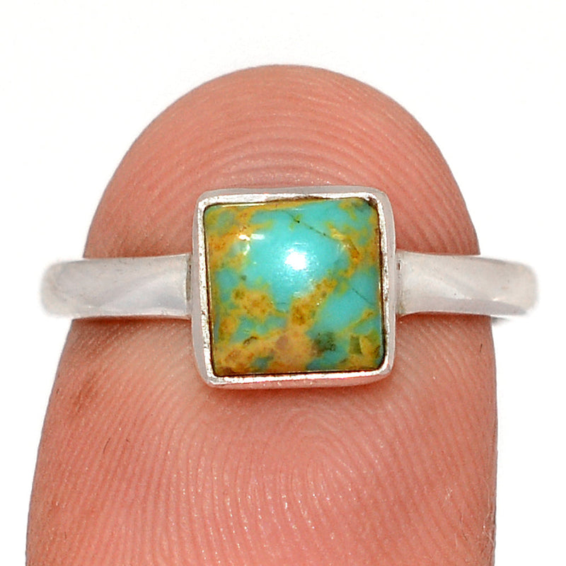 Number 8 Mine Turquoise Ring - ATQR419