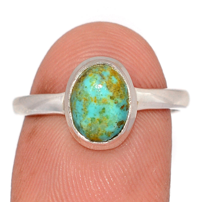 Number 8 Mine Turquoise Ring - ATQR420