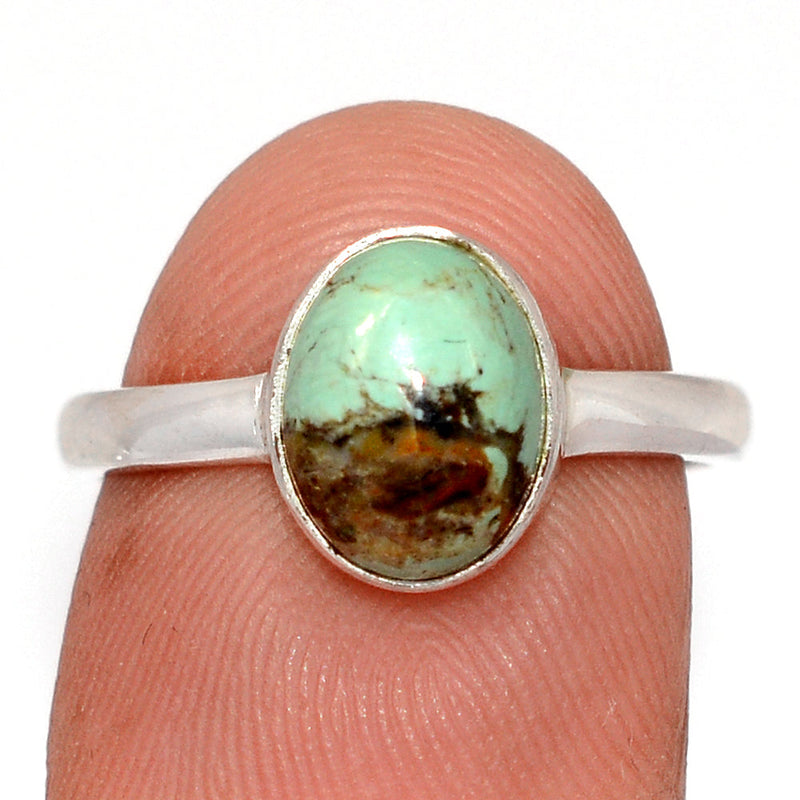 Number 8 Mine Turquoise Ring - ATQR422