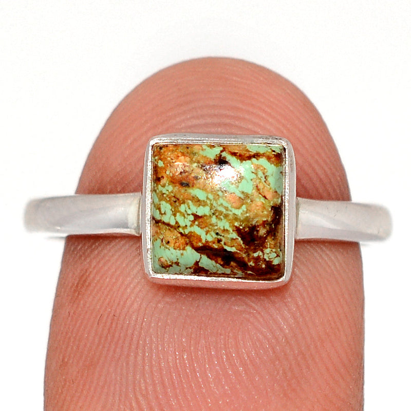 Number 8 Mine Turquoise Ring - ATQR424