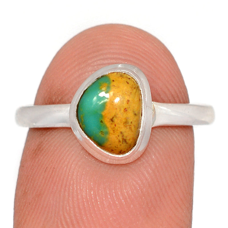 Number 8 Mine Turquoise Ring - ATQR425