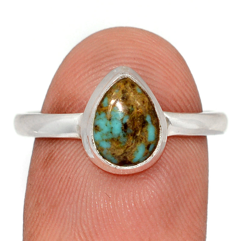 Number 8 Mine Turquoise Ring - ATQR429