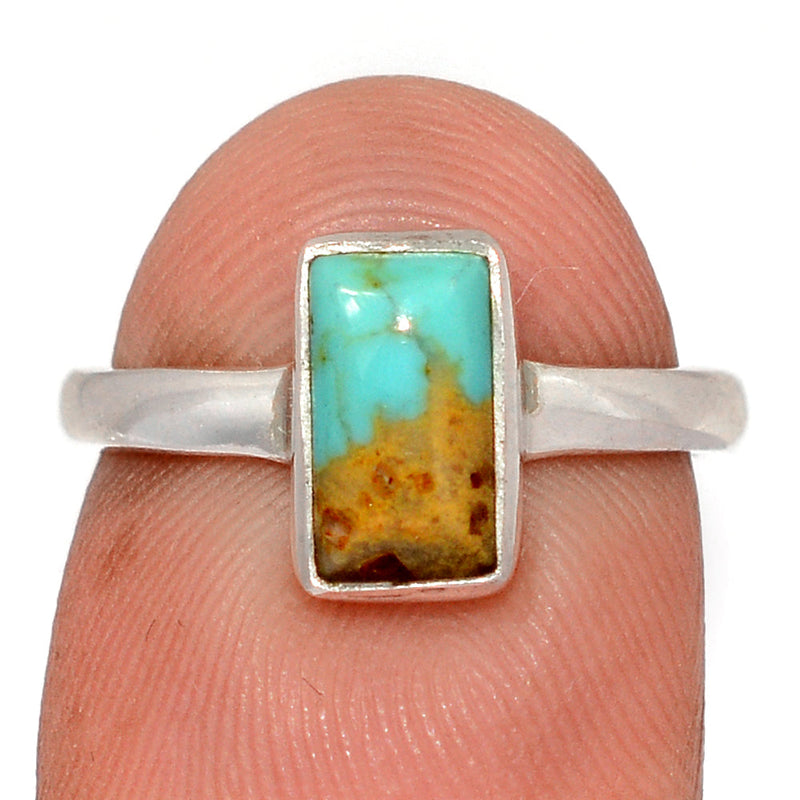 Number 8 Mine Turquoise Ring - ATQR432