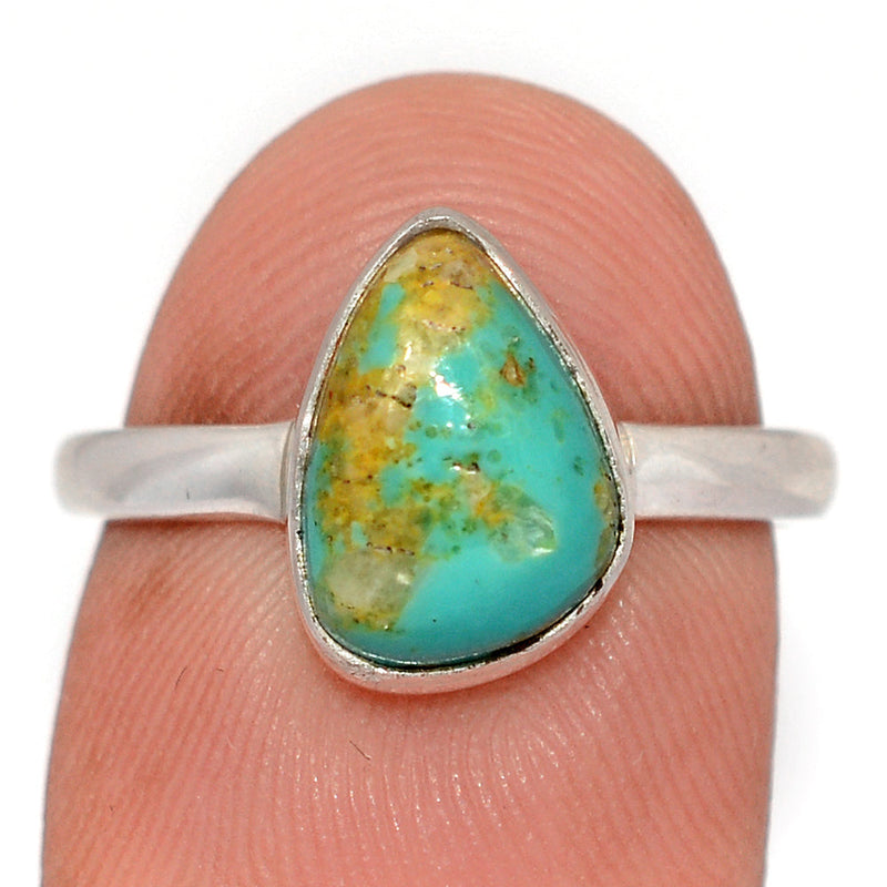 Number 8 Mine Turquoise Ring - ATQR435