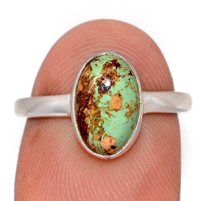 Number 8 Mine Turquoise Ring - ATQR440