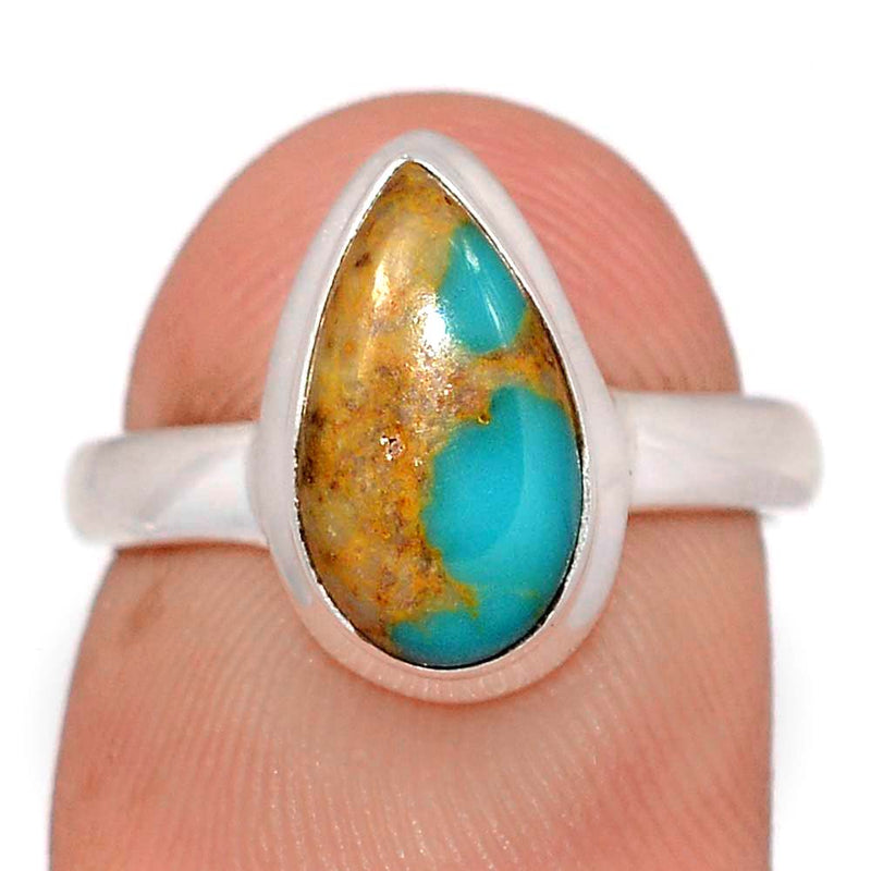 Number 8 Mine Turquoise Ring - ATQR445