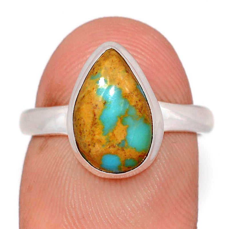 Number 8 Mine Turquoise Ring - ATQR448