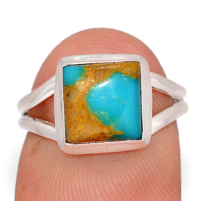Number 8 Mine Turquoise Ring - ATQR451