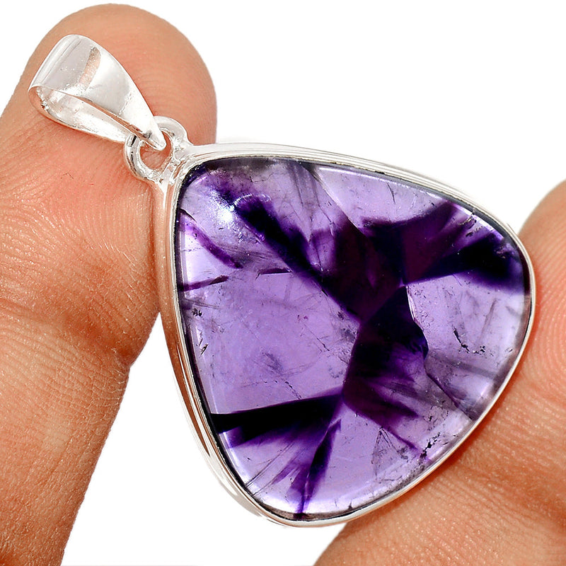 1.6" Atomic Amethyst Star Pendants - ATSP325