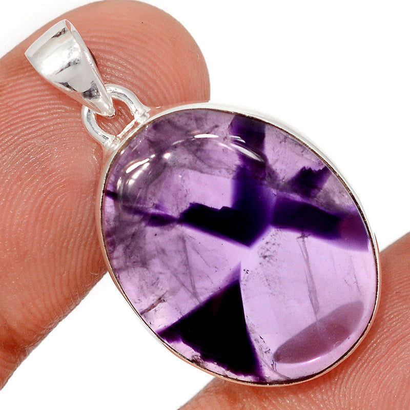 1.2" Atomic Amethyst Star Pendants - ATSP649