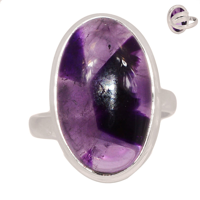 Adjustable - Atomic Amethyst Star Ring - ATSR826